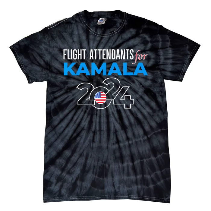 Kamala Harris 2024 For President Tie-Dye T-Shirt