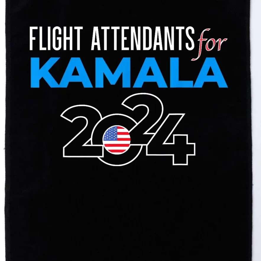 Kamala Harris 2024 For President Platinum Collection Golf Towel