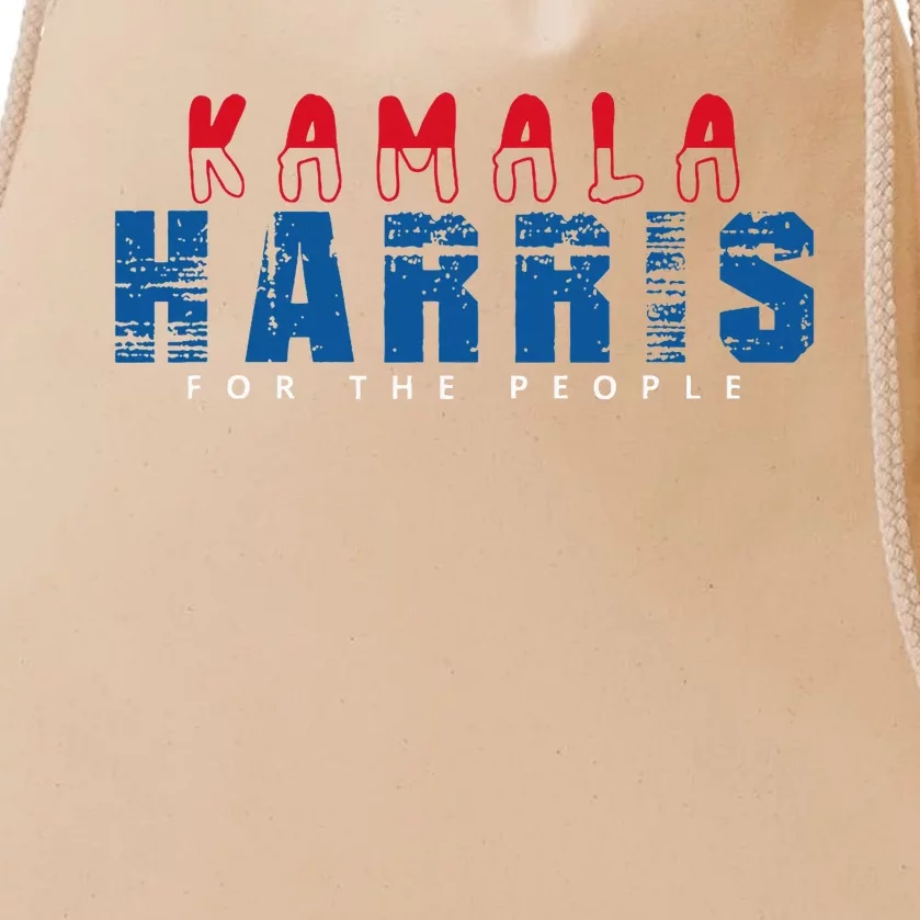 Kamala Harris 2024 For The People Kamala For President Drawstring Bag