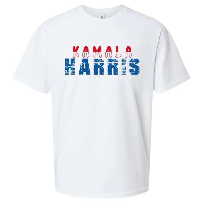 Kamala Harris 2024 For The People Kamala For President Sueded Cloud Jersey T-Shirt