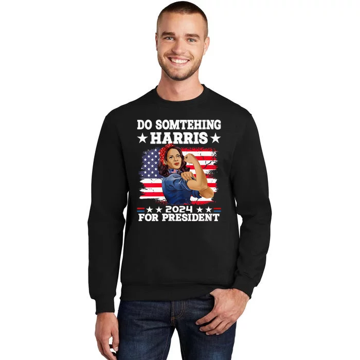 Kamala Harris 2024 Election Michelle Obama Do Something! Sweatshirt