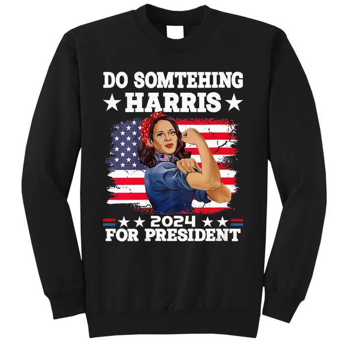 Kamala Harris 2024 Election Michelle Obama Do Something! Sweatshirt