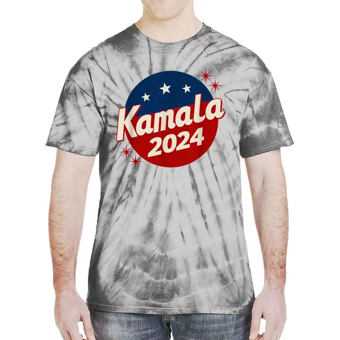 Kamala Harris 2024 For President Campaign Vintage Tie-Dye T-Shirt