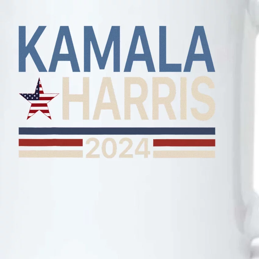 Kamala Harris 2024 For President Campaign Vote Election Black Color Changing Mug