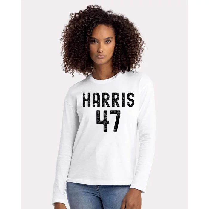 Kamala Harris 2024 Kamala For 47 Th President Raglan Basebal Womens Cotton Relaxed Long Sleeve T-Shirt