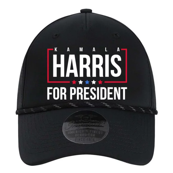 Kamala Harris 2024 For President Us Flag Democratic Funny Gift Performance The Dyno Cap