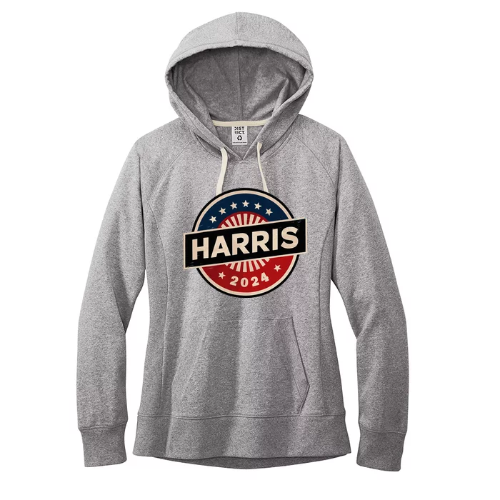 Kamala Harris 2024 For President Campaign 2024 Us Flag Women's Fleece Hoodie