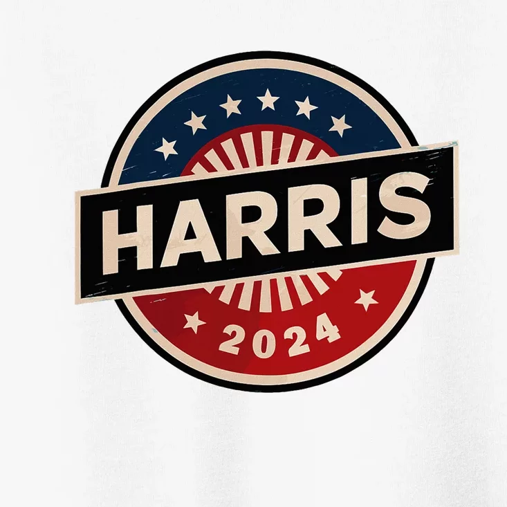 Kamala Harris 2024 For President Campaign 2024 Us Flag Toddler T-Shirt