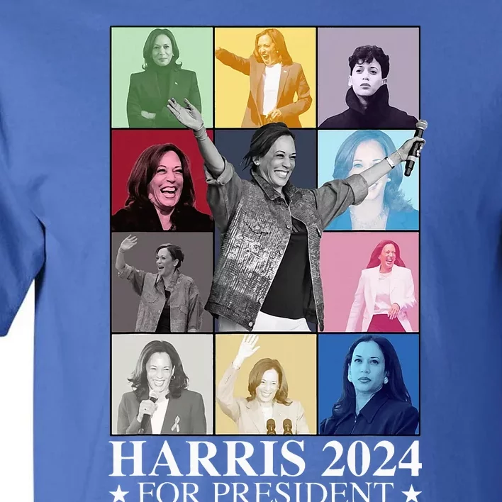 Kamala Harris 2024 Madam President Election Tall T-Shirt