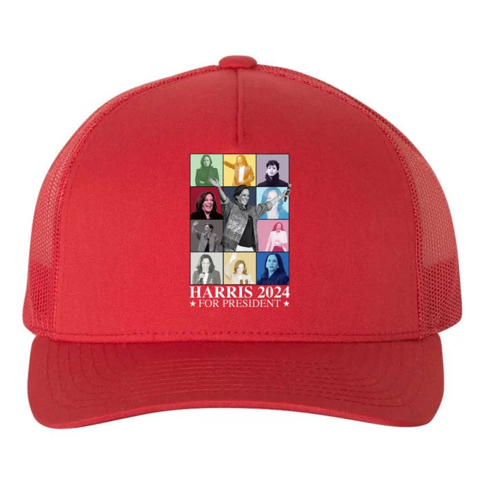 Kamala Harris 2024 Madam President Election Yupoong Adult 5-Panel Trucker Hat