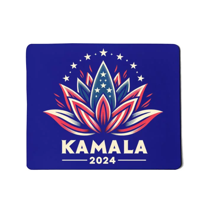 Kamala Harris 2024 Presidential Campaign American Lotus Meaningful Gift Mousepad