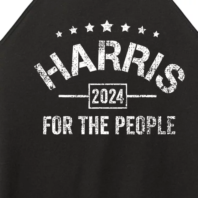 Kamala Harris 2024 For The People President Campaign Women’s Perfect Tri Rocker Tank