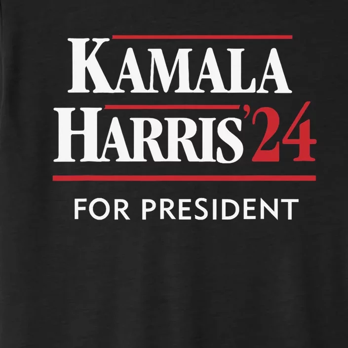 Kamala Harris 24 For President 2024 Election ChromaSoft Performance T-Shirt