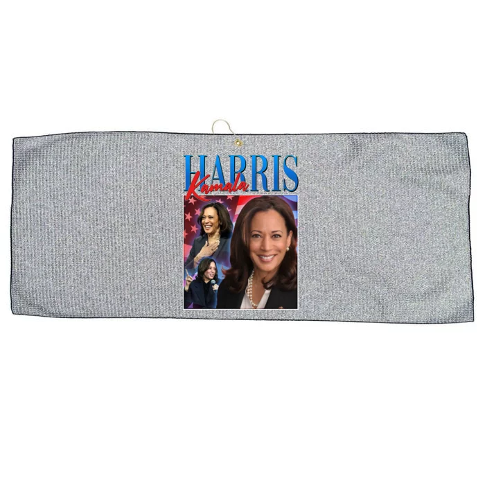 Kamala Harris 2024 Portrait Collage Large Microfiber Waffle Golf Towel