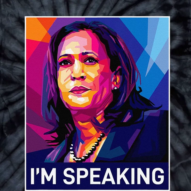 Kamala Harris 2024 Excuse Me IM Speaking Funny Saying Tie-Dye T-Shirt