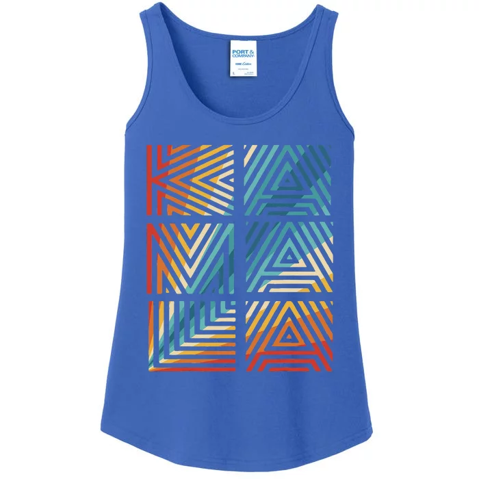 Kamala Harris 2024 Quilted 2024 President Comma La Ladies Essential Tank