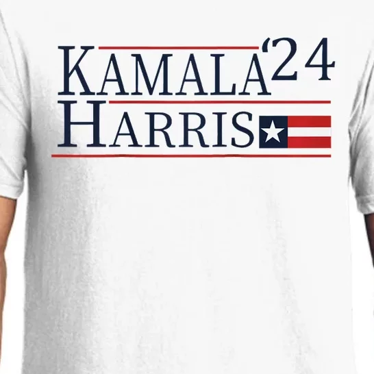 Kamala Harris 2024 Raglan Baseball Pajama Set