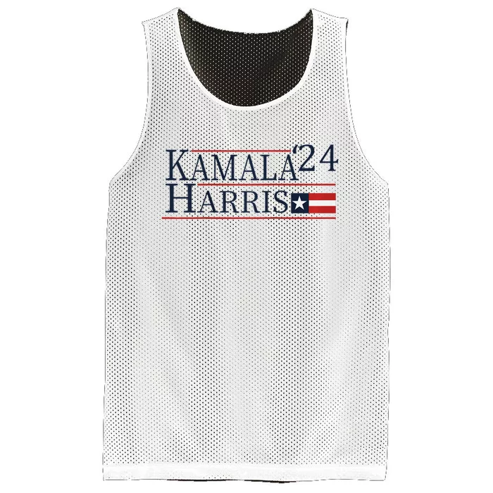 Kamala Harris 2024 Raglan Baseball Mesh Reversible Basketball Jersey Tank