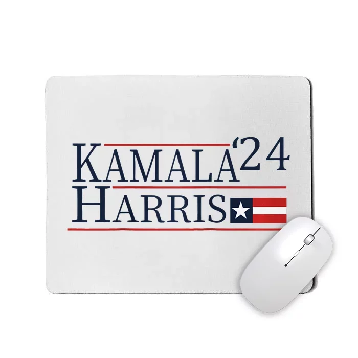 Kamala Harris 2024 Raglan Baseball Mousepad