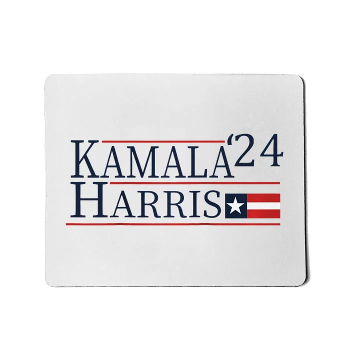 Kamala Harris 2024 Raglan Baseball Mousepad