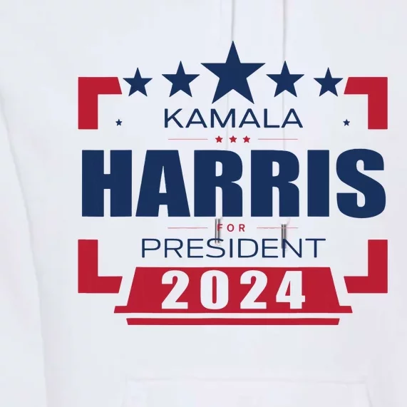 Kamala Harris 2024 For President Harris 2024 Premium Hoodie