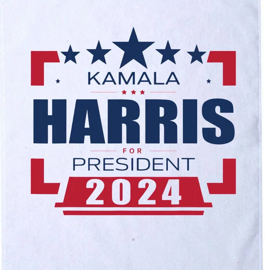 Kamala Harris 2024 For President Harris 2024 Platinum Collection Golf Towel