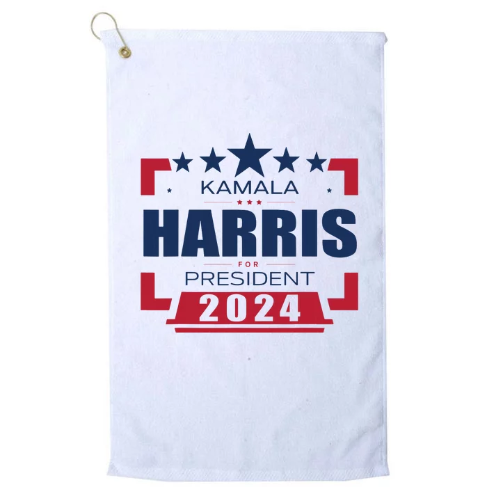 Kamala Harris 2024 For President Harris 2024 Platinum Collection Golf Towel