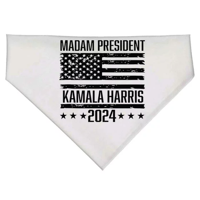 Kamala Harris 2024 USA-Made Doggie Bandana