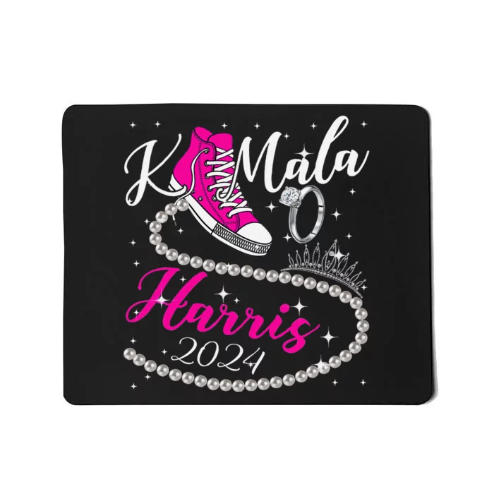 Kamala Harris 2024 Vote President Kamala Election Sneakers Mousepad