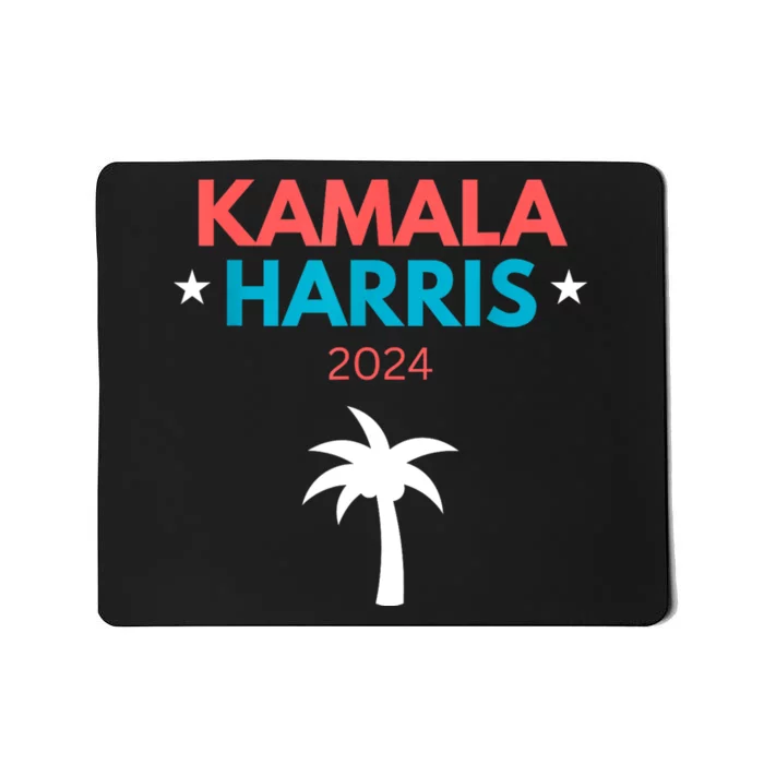 Kamala Harris 2024 Us Election Coconut Funny Meme Design Mousepad