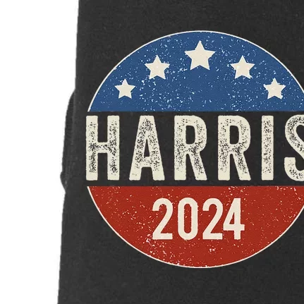 Kamala Harris 2024 For President Campaign Us Flag Doggie 3-End Fleece Hoodie