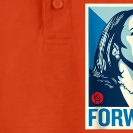 Shepard Fairey Kamala Harris Forward Dry Zone Grid Performance Polo