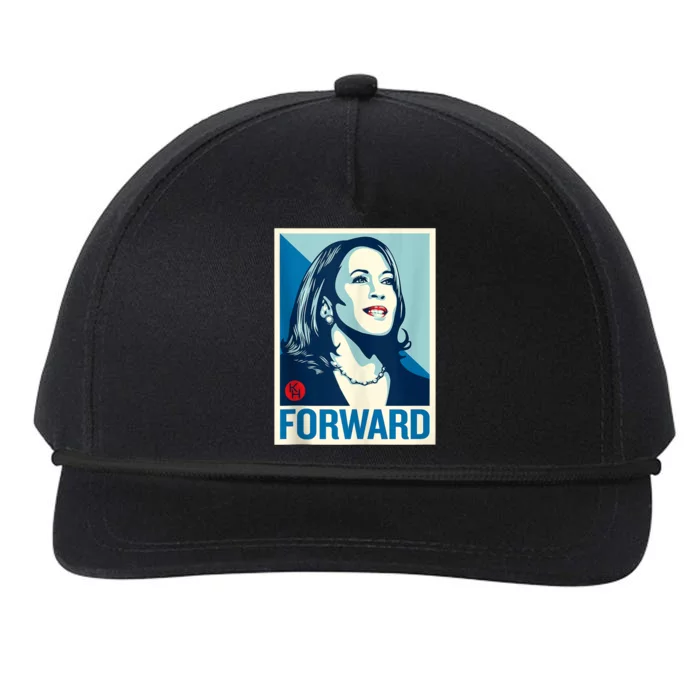 Shepard Fairey Kamala Harris Forward Snapback Five-Panel Rope Hat