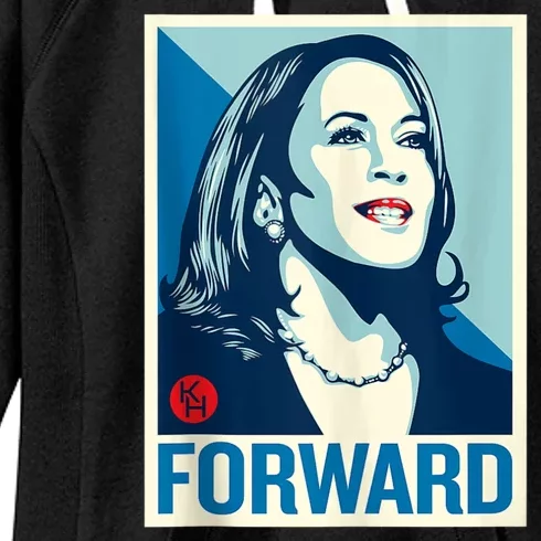 Shepard Fairey Kamala Harris Forward Women's Fleece Hoodie