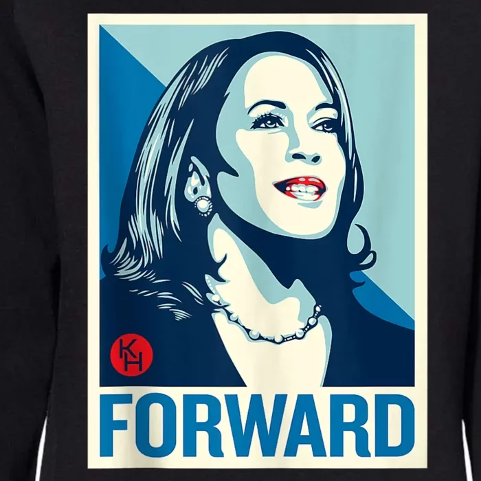 Shepard Fairey Kamala Harris Forward Womens California Wash Sweatshirt