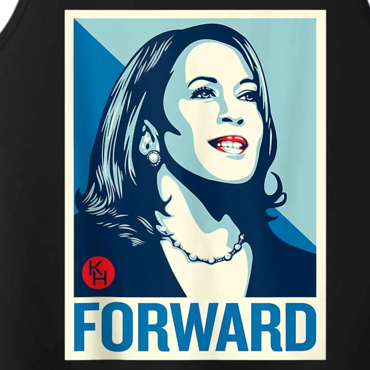 Shepard Fairey Kamala Harris Forward Performance Tank