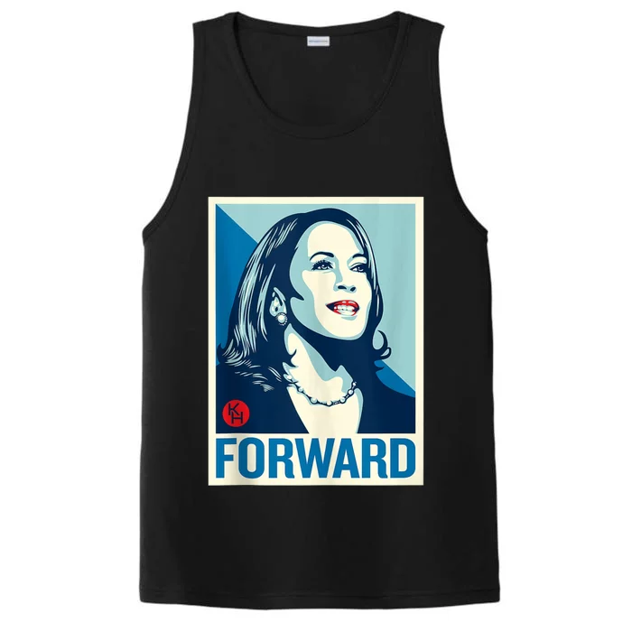 Shepard Fairey Kamala Harris Forward Performance Tank