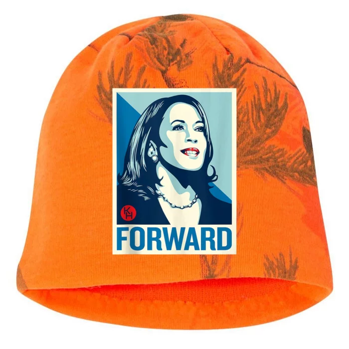 Shepard Fairey Kamala Harris Forward Kati - Camo Knit Beanie