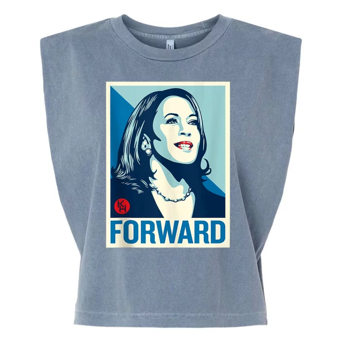 Shepard Fairey Kamala Harris Forward Garment-Dyed Women's Muscle Tee