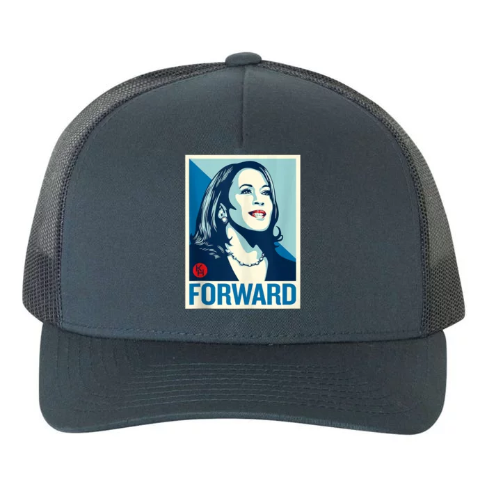 Shepard Fairey Kamala Harris Forward Yupoong Adult 5-Panel Trucker Hat