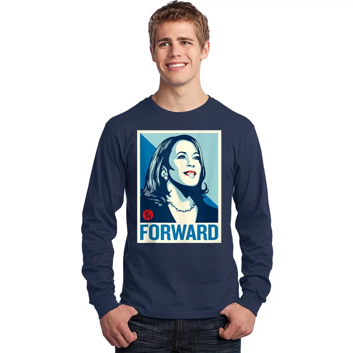 Shepard Fairey Kamala Harris Forward Long Sleeve Shirt