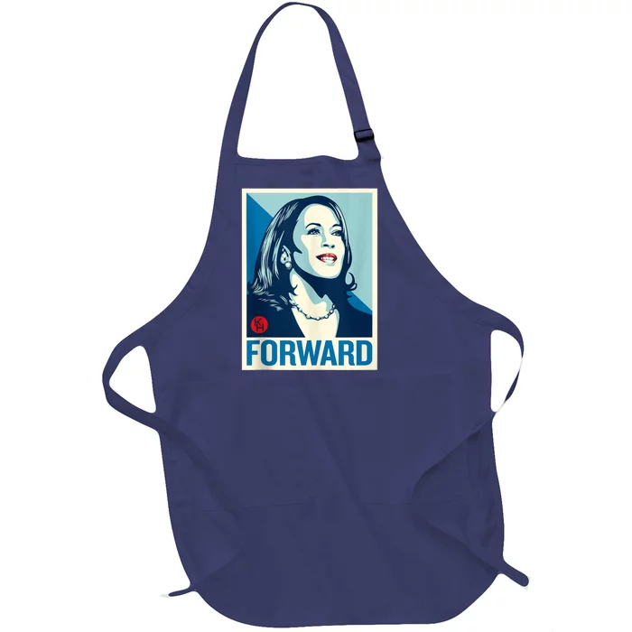 Shepard Fairey Kamala Harris Forward Full-Length Apron With Pocket