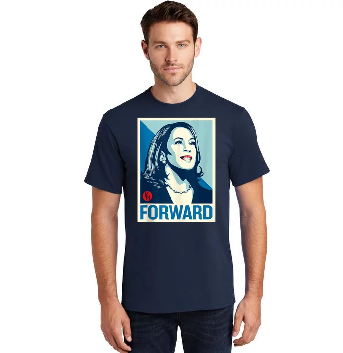 Shepard Fairey Kamala Harris Forward Tall T-Shirt