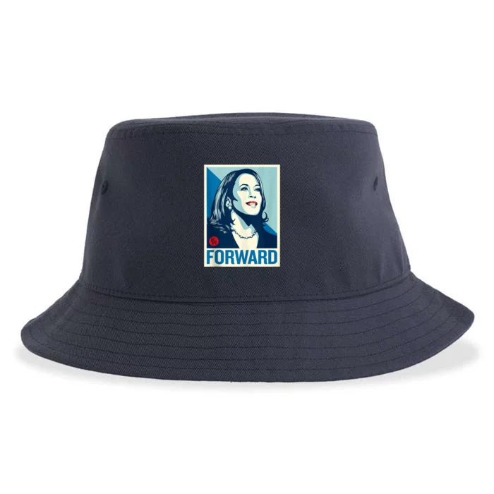 Shepard Fairey Kamala Harris Forward Sustainable Bucket Hat