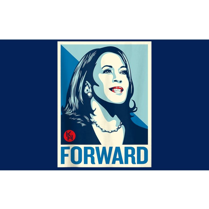 Shepard Fairey Kamala Harris Forward Bumper Sticker