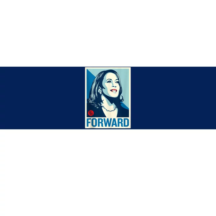 Shepard Fairey Kamala Harris Forward Bumper Sticker