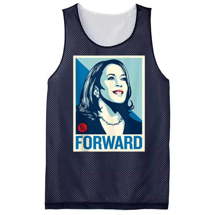 Shepard Fairey Kamala Harris Forward Mesh Reversible Basketball Jersey Tank