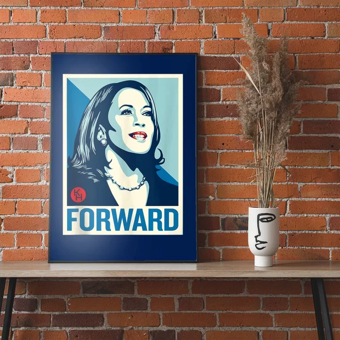 Shepard Fairey Kamala Harris Forward Poster