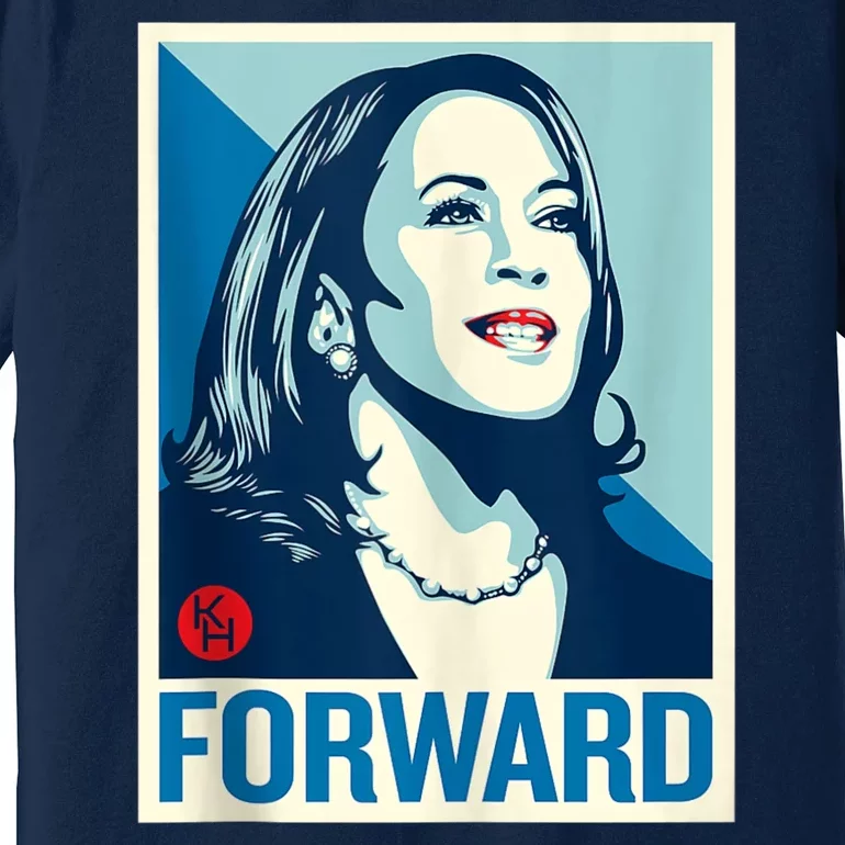 Shepard Fairey Kamala Harris Forward Premium T-Shirt