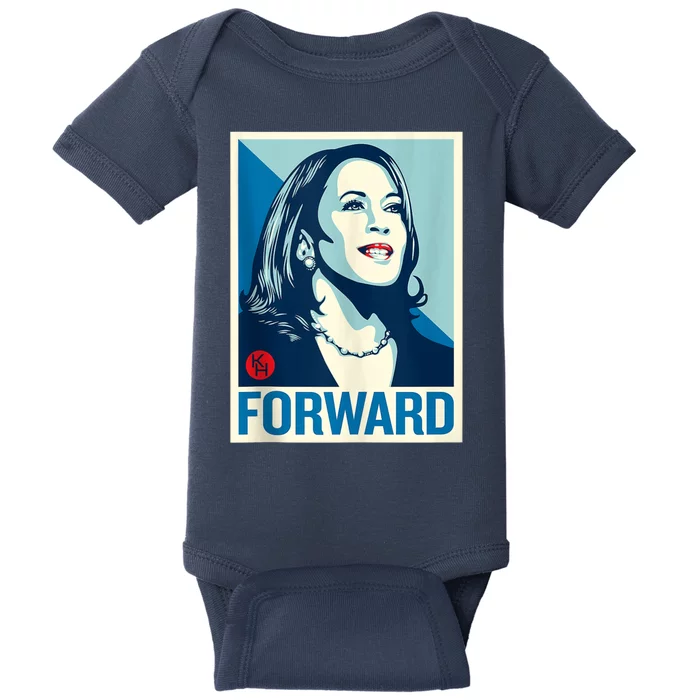 Shepard Fairey Kamala Harris Forward Baby Bodysuit